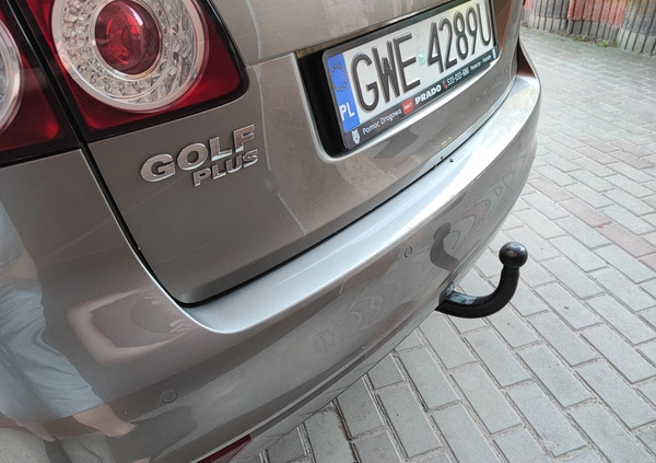 Volkswagen Golf Plus cena 25900 przebieg: 125635, rok produkcji 2009 z Wejherowo małe 254
